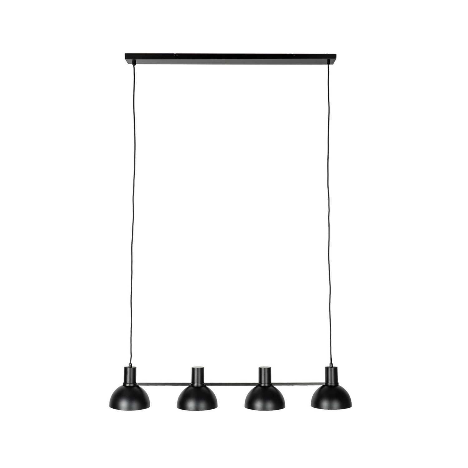 Lucande Pendelleuchte Mostrid 9639681 Design Modern in Schwarz aus Metall 4 günstig online kaufen