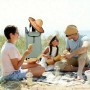 Relaxdays Einkaufstrolley Polyester Kunststoff Salbei Klappbar Wasserabweisend 92,5 cm x 42 cm x 28 cm 1,4 kg_5