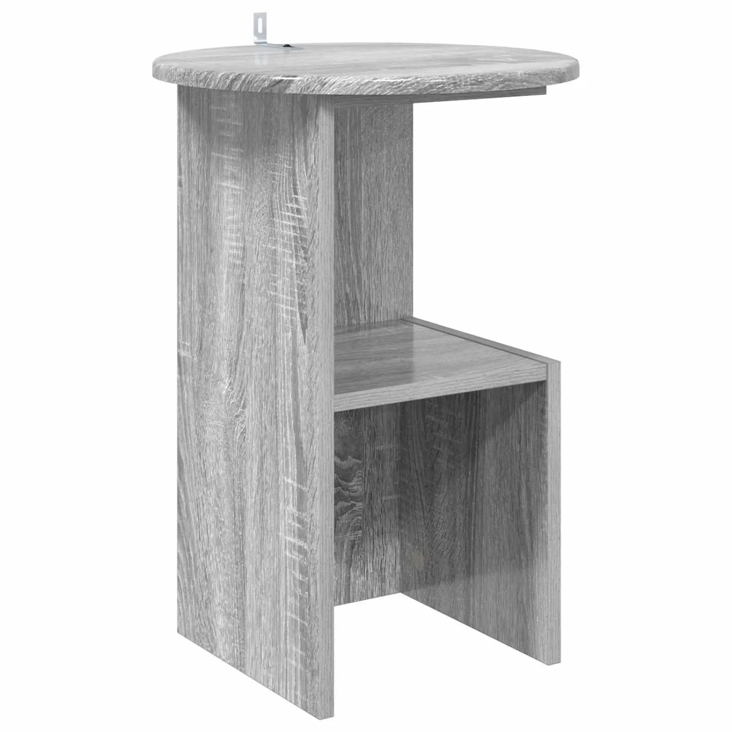 vidaXL Beistelltisch Graues Sonoma Ø 39,5 x 55 cm Holzwerkstoff 8001043