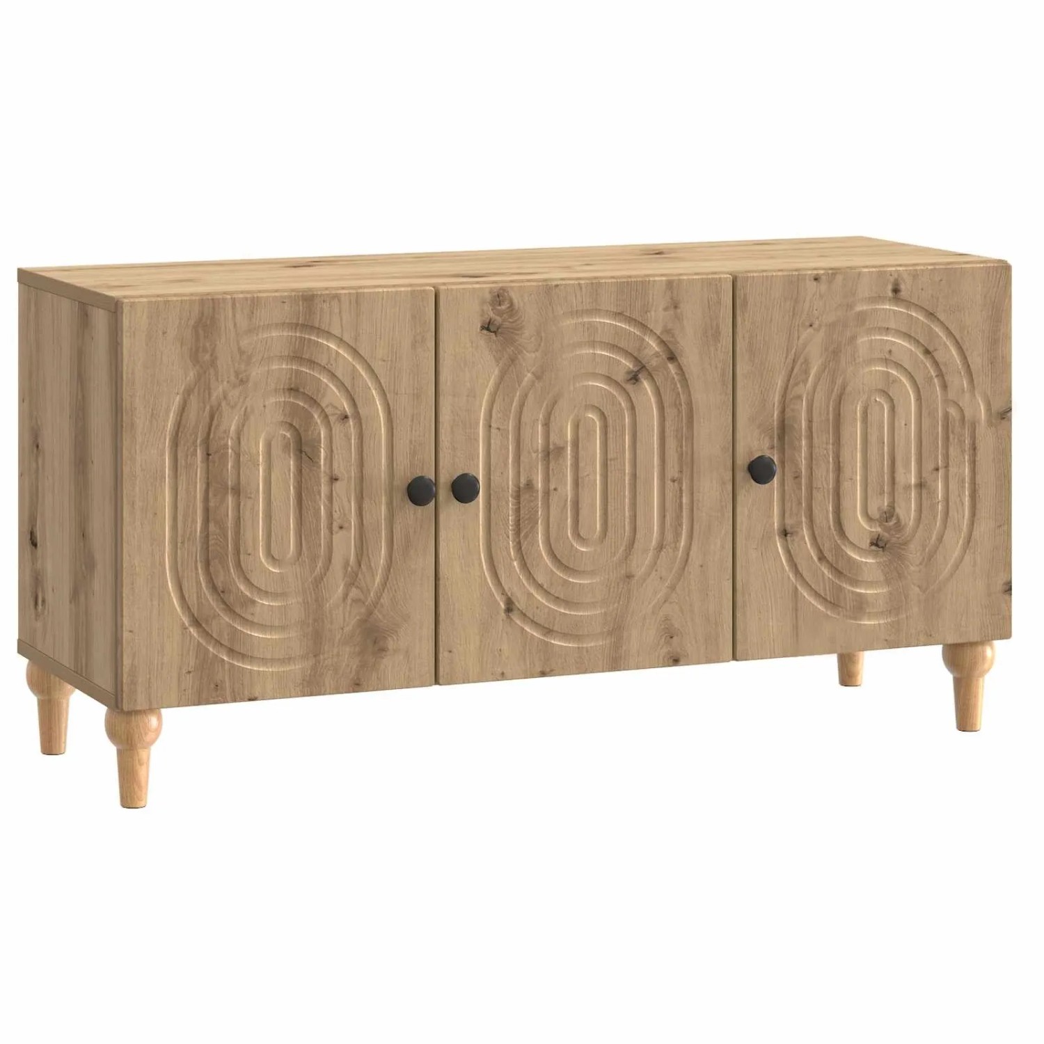 vidaXL TV-Schränk Artisan-Eiche 99 x 34,5 x 50 cm Holzwerkstoff 894264