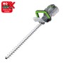 LUX Akku-Heckenschere ZHT737-1V (ohne Akku/Ladegerät) mit 65 cm Schnittlänge für präzise Heckenschnitte.