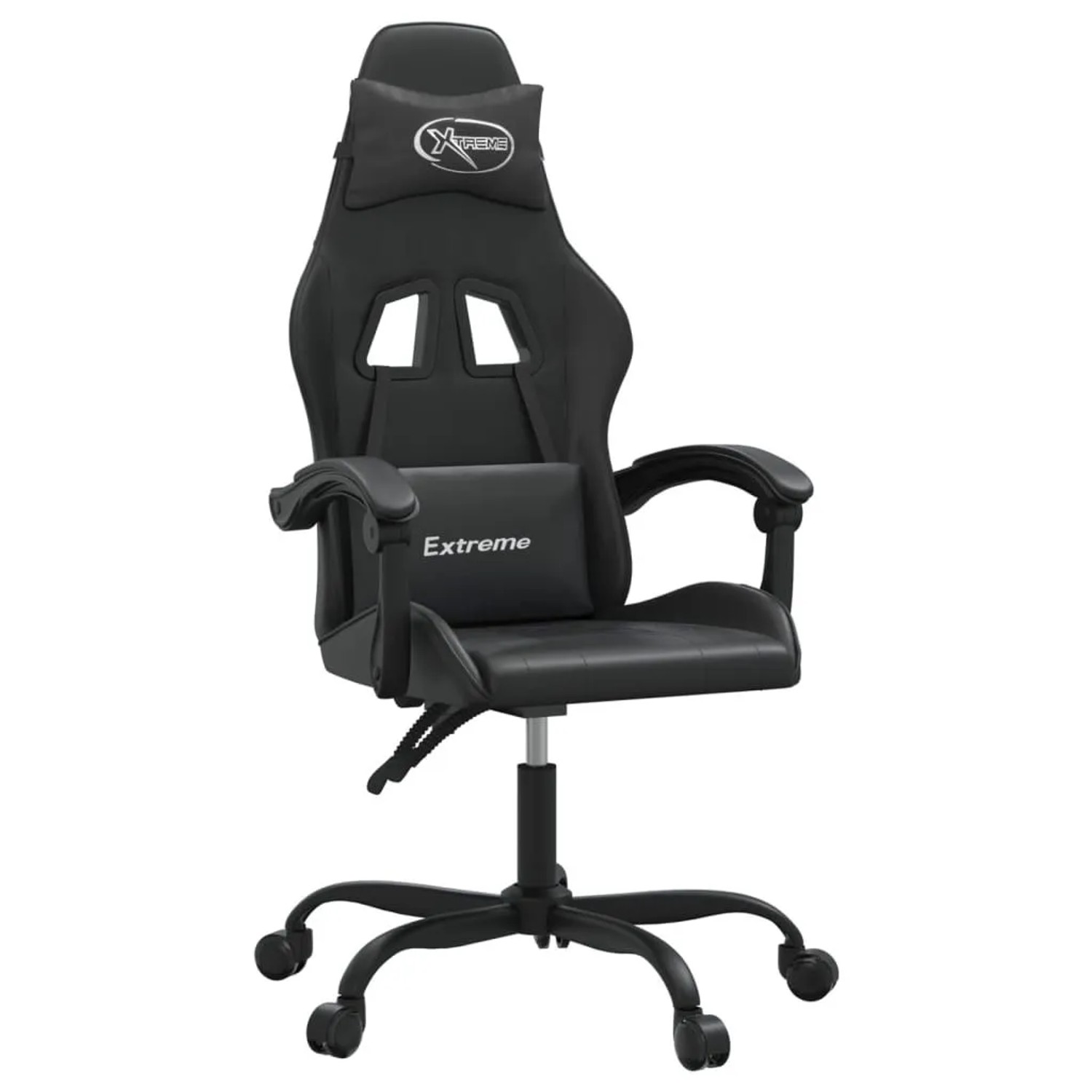 vidaXL Gaming-Stuhl Schwarz Kunstleder 3143898