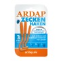 Ardap Zeckenhaken 3er-Pack: Set mit drei Zeckenentfernern in verschiedenen Größen.