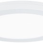 Rundes, weißes Paulmann LED Einbaupanel Cover-it mit Sensor, Ø225mm.