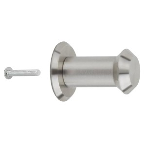SOTECH Garderobenhaken LEON Echt Edelstahl SS201 Länge 25 mm