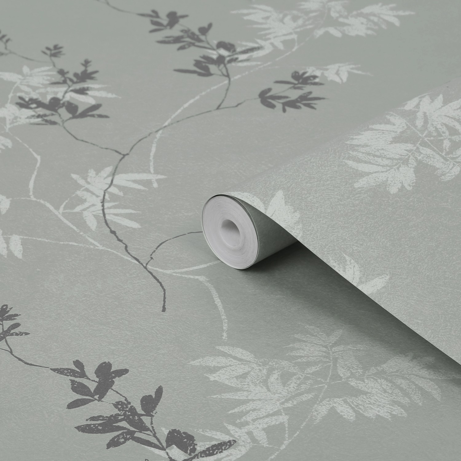 Laura Ashley Vliestapete Mari Mineral Green Grün FSC®