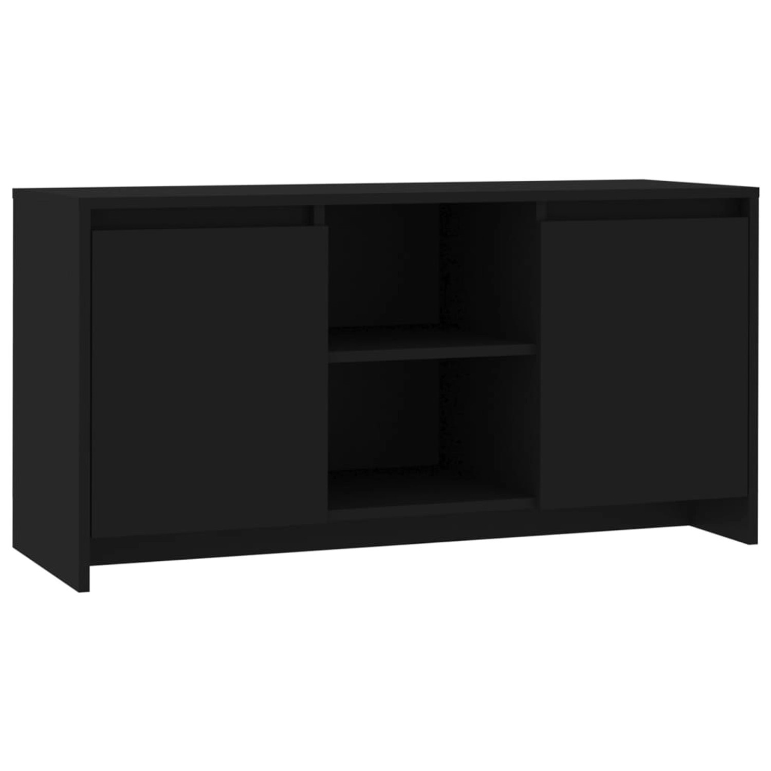 VidaXL TV-Schrank Schwarz 102x37,5x52,5 cm Holzwerkstoff  Modell 1 günstig online kaufen