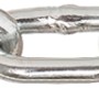 Conacord Schweißkette, Form A, Stahl, Ø 3 mm, chromfarben, Meterware.