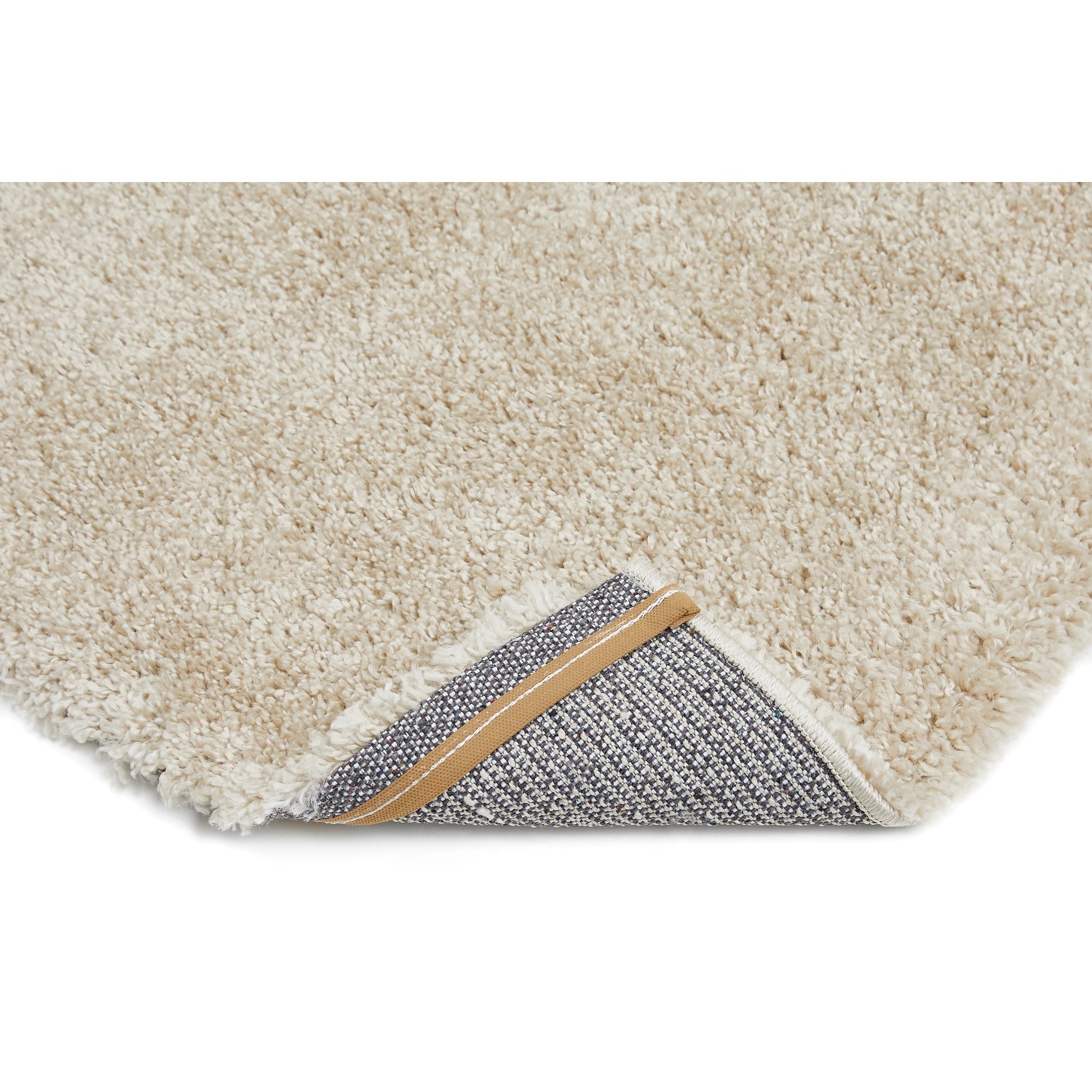 Beiger Andiamo Teppich Chia, 60x110 cm, mit hochflorigem, kuscheligem Flor.