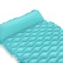 Bestway Luftmatratze Float'n Roll, blau, 213x86 cm, mit Kopfkissen für entspanntes Sonnenbaden.