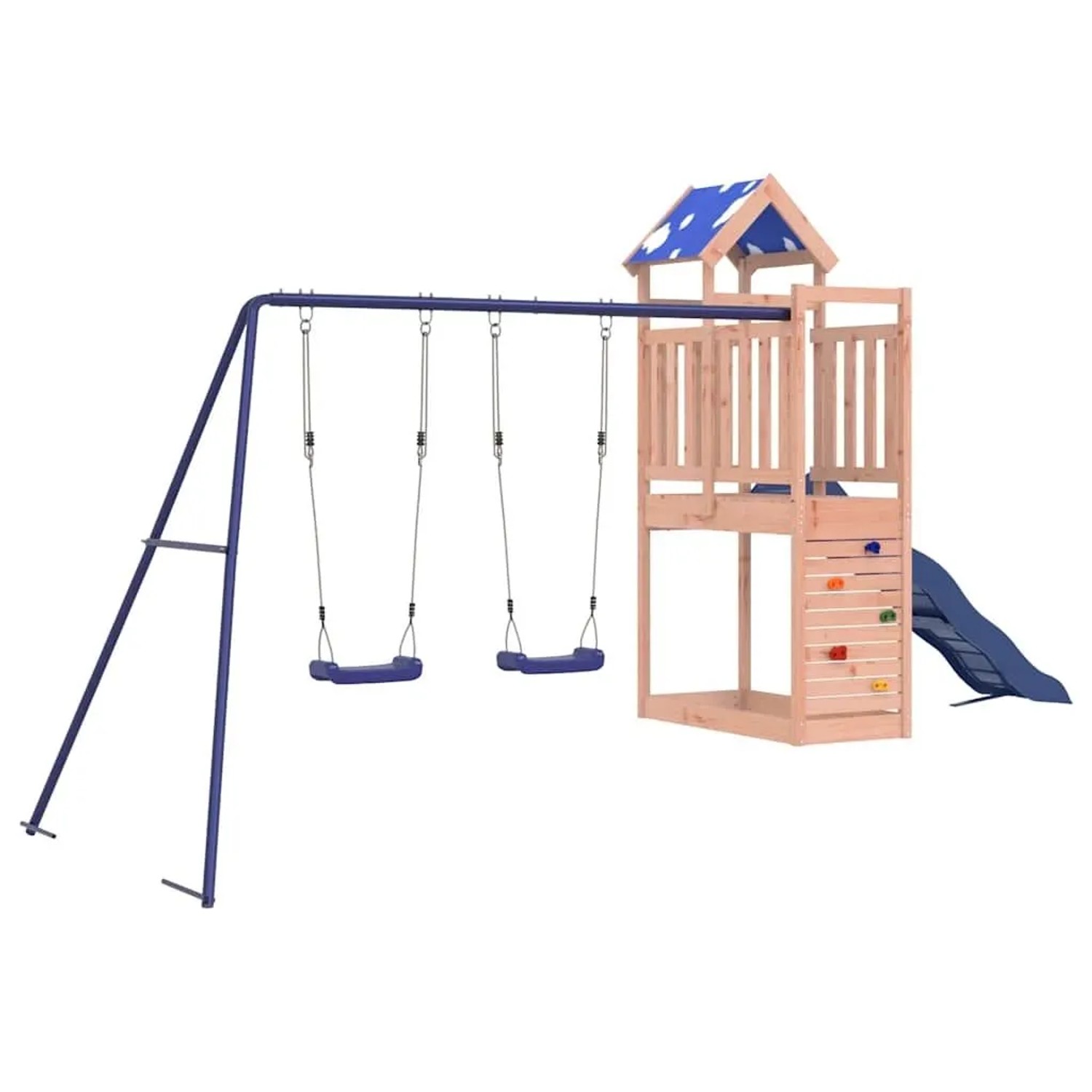 vidaXL Spielturm Massivholz Douglasie 3279188