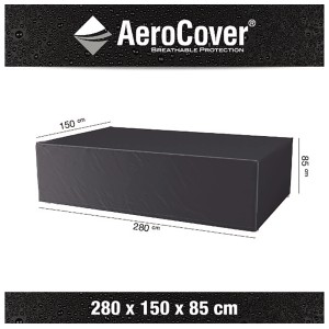 Aerocover Schutzhülle für Sitzgruppe, atmungsaktiv, 280x150x85 cm.