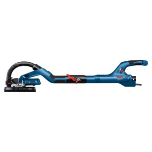 Bosch Professional GTR 55-225 Trockenbauschleifer im Koffer, blau, mit Absaugschlauch.