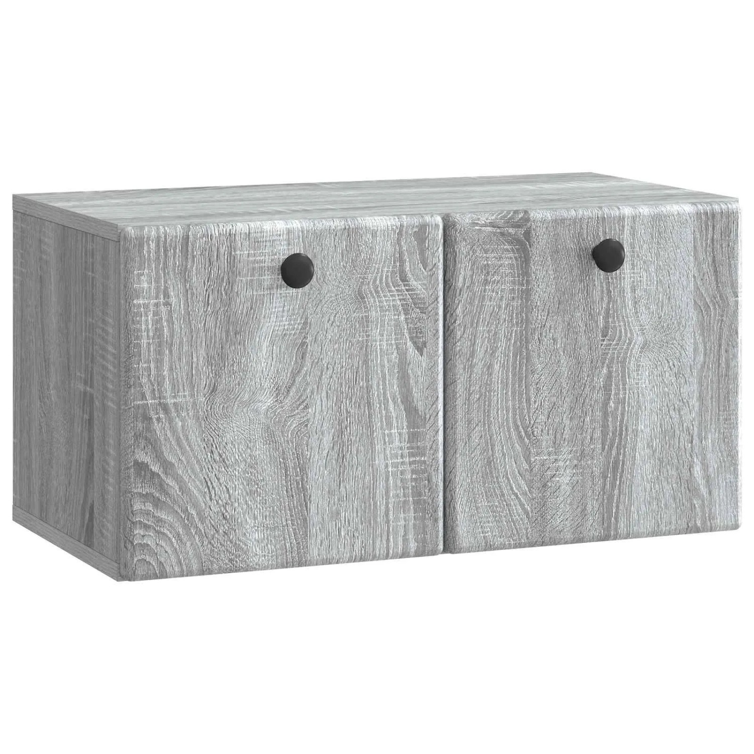 vidaXL Wandmontierter TV-Schrank Graues Sonoma 59,5 x 31 x 30 cm 899221