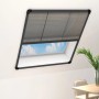 vidaXL Insektenschutz-Plissee für Fenster Aluminium Anthrazit 80x160cm 148668_2