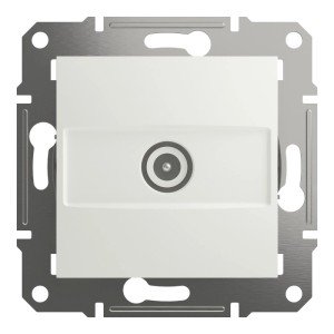 Schneider Electric ASFORA TV Durchgangsdose 8dB UP Weiss EPH3270321D
