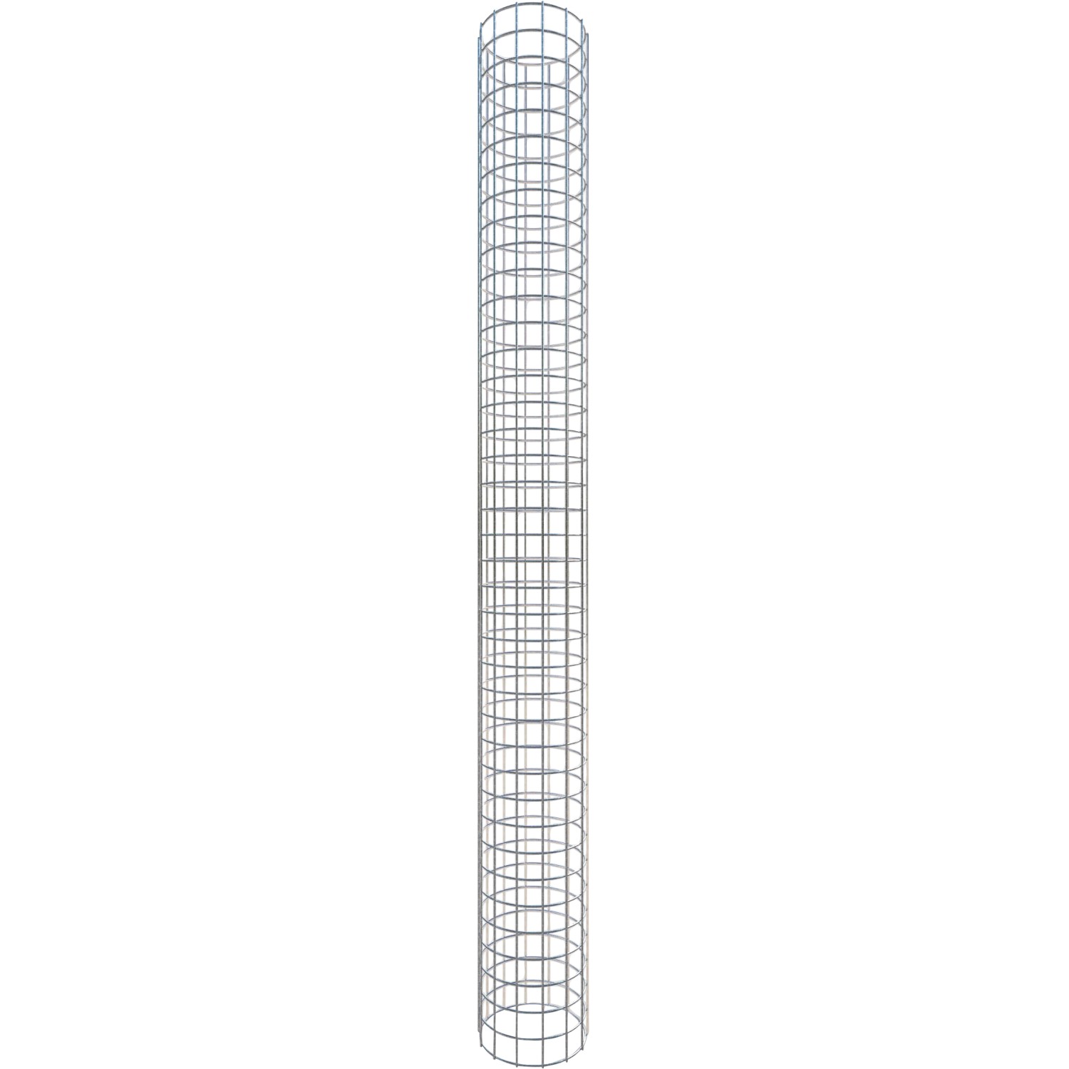 Gabiona Gabionen-Säule rund feuerverz 200 x Ø22 cm Maschenw 5 x 5 cm