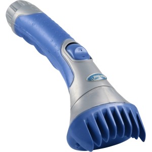 Planet Spa Waterwand Kartuschenreiniger für Whirlpools, blaue Reinigungsbürste.
