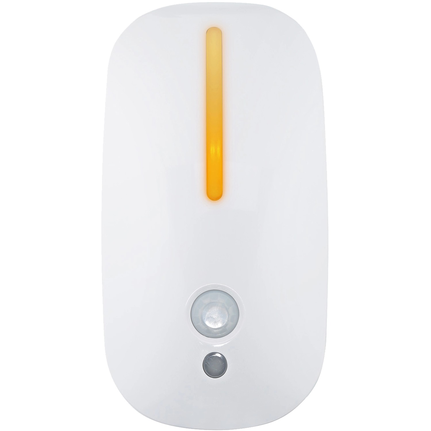 Müller-Licht LED-Nachtlicht Agena, weiß, mit Sensor für Steckdose. Nachtlampe für Schlaf- und Wohnräume.
