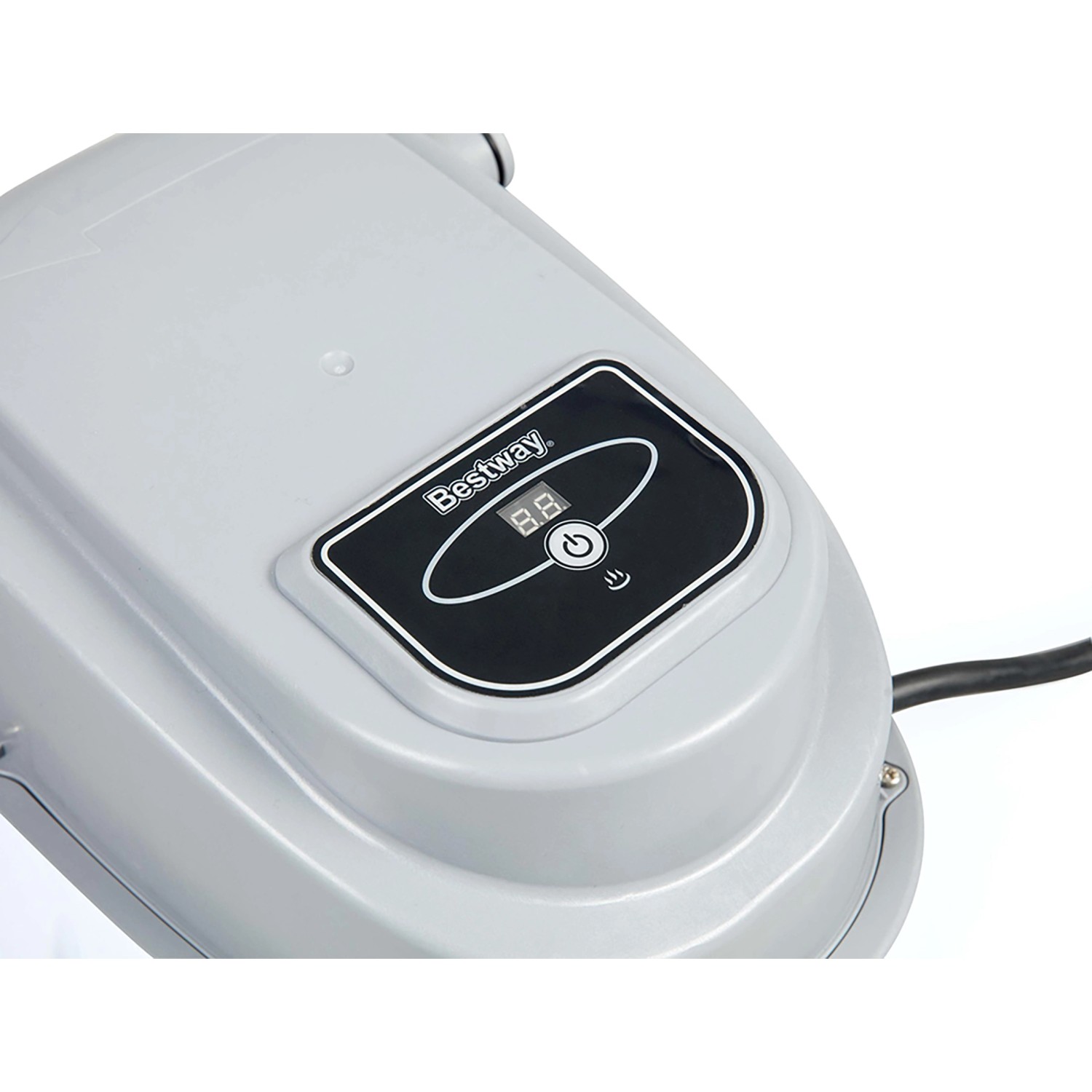 Bestway Pool Heizgerät Detailansicht mit Display und Bedienelementen.
