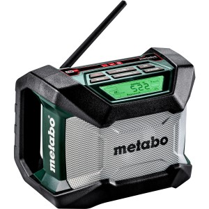 Metabo Akku-Baustellenradio R 12-18 BT Solo mit Bluetooth und Digital-Tuner.