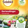 Packung Solabiol Gartendünger Universal 2.5kg für Gemüse und Gartenpflanzen.