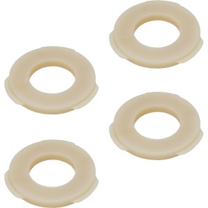 4er Set O-Ringe mit Laschen, 10x2 mm, für Brauseschläuche und Armaturen.