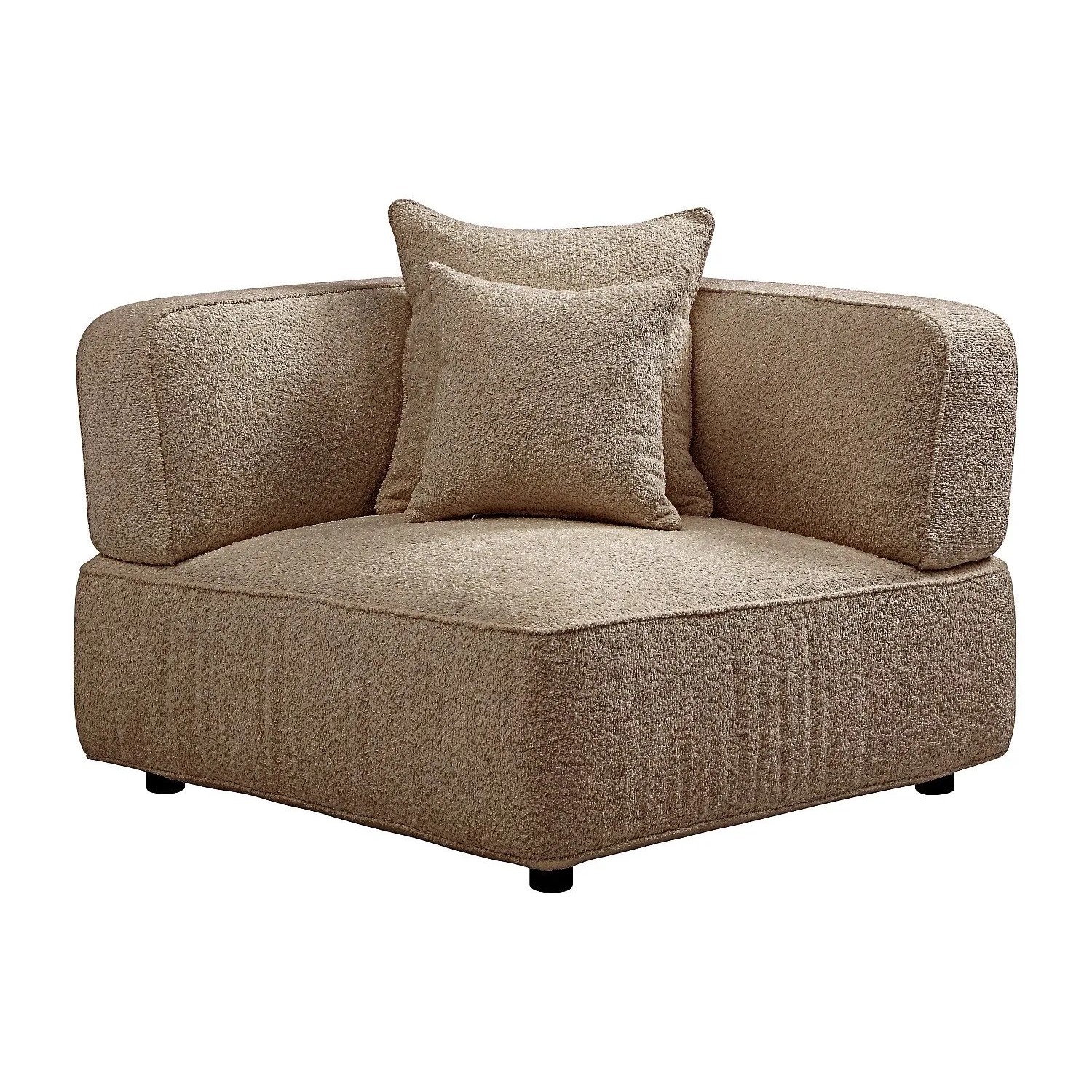 Vente-unique Sessel Mit Gerader Rückenlehne Lelaco Taupe 102 cm