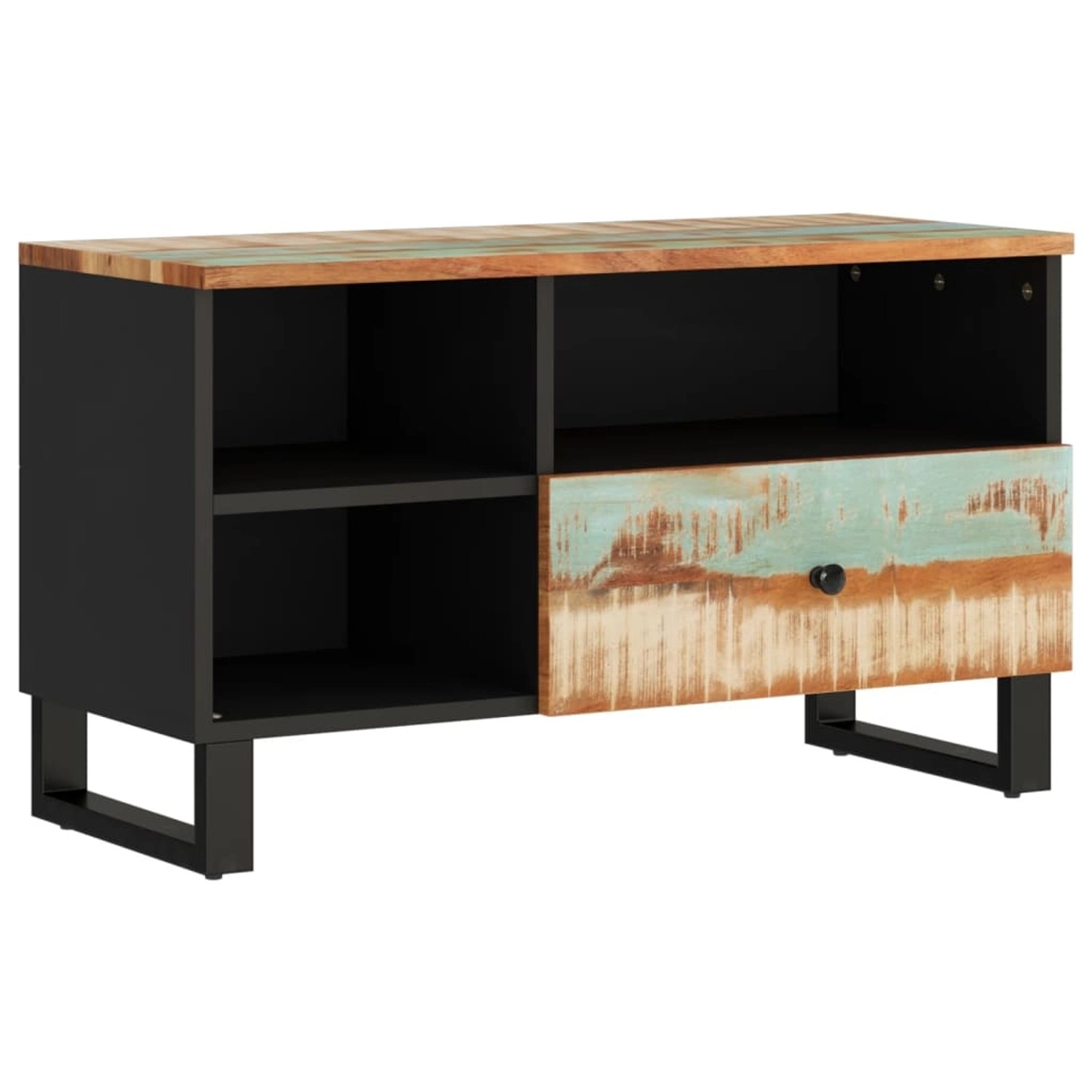 VidaXL TV-Schrank 80x33x46 cm Altholz Massiv und Holzwerkstoff günstig online kaufen