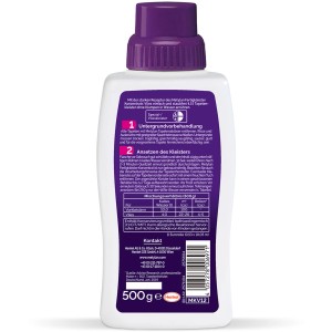 Metylan Fertigkleister Konzentrat Vlies 500g, transparente Flasche. Tapetenkleister für Vliestapeten.