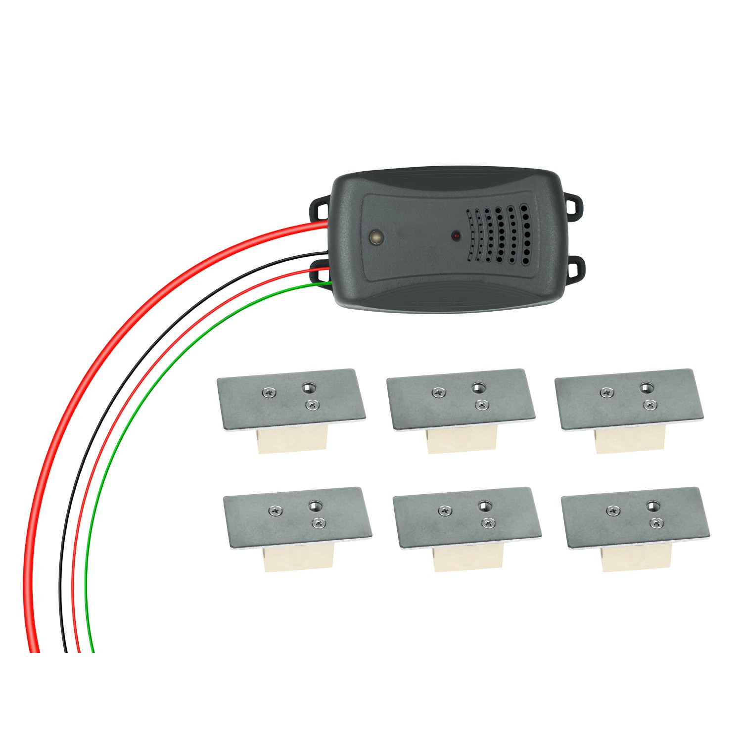 Marder Schreck Marder-Abwehrgerät Hochspannung inkl. 6 Hochspannungsplatten