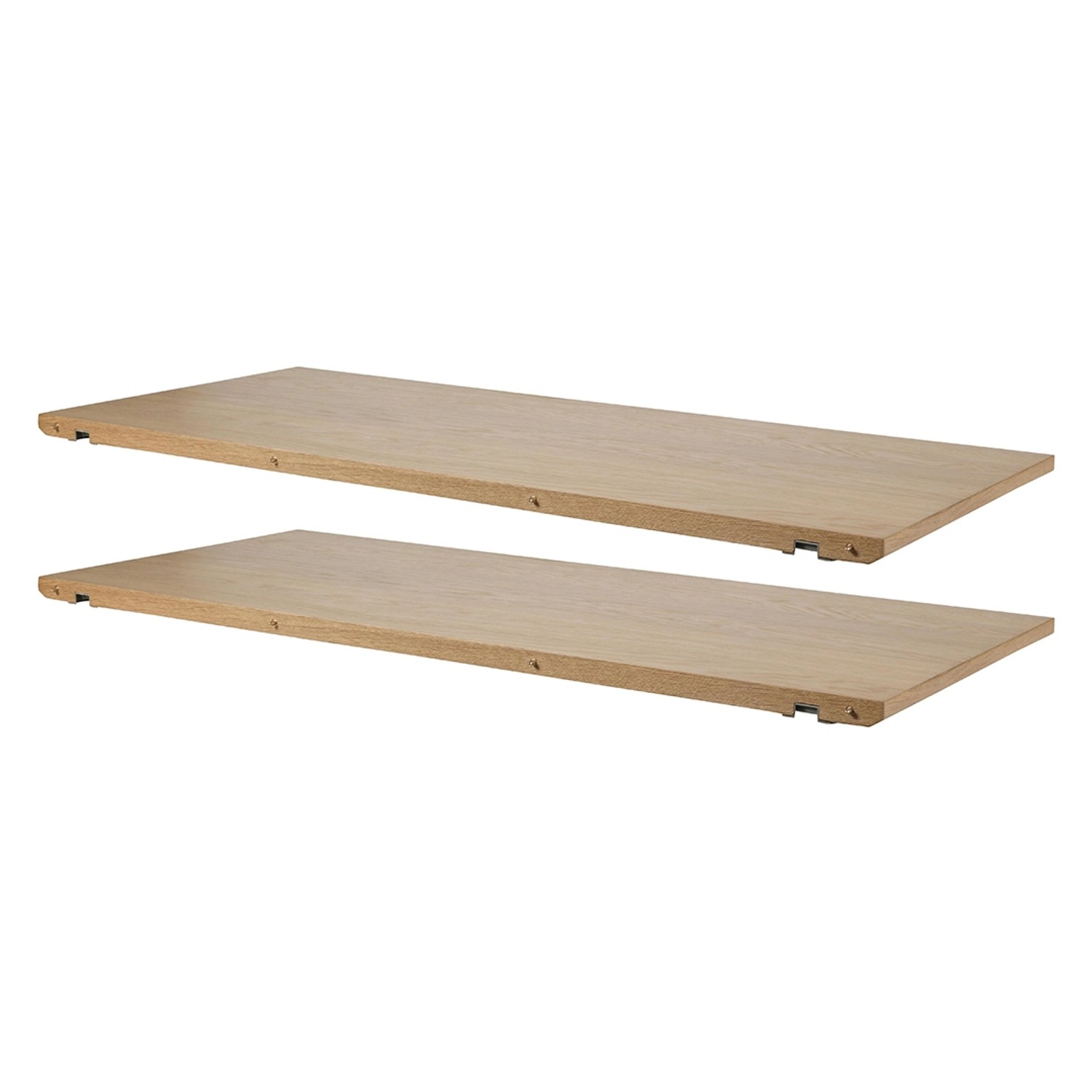 ebuy24 Martha Zusatzplatten 2x45 cm für Martha Esszimmertisch Gelaugt günstig online kaufen