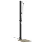 vidaXL Außen Solardusche Schwarz 217 cm PVC und Aluminium 42003409_3