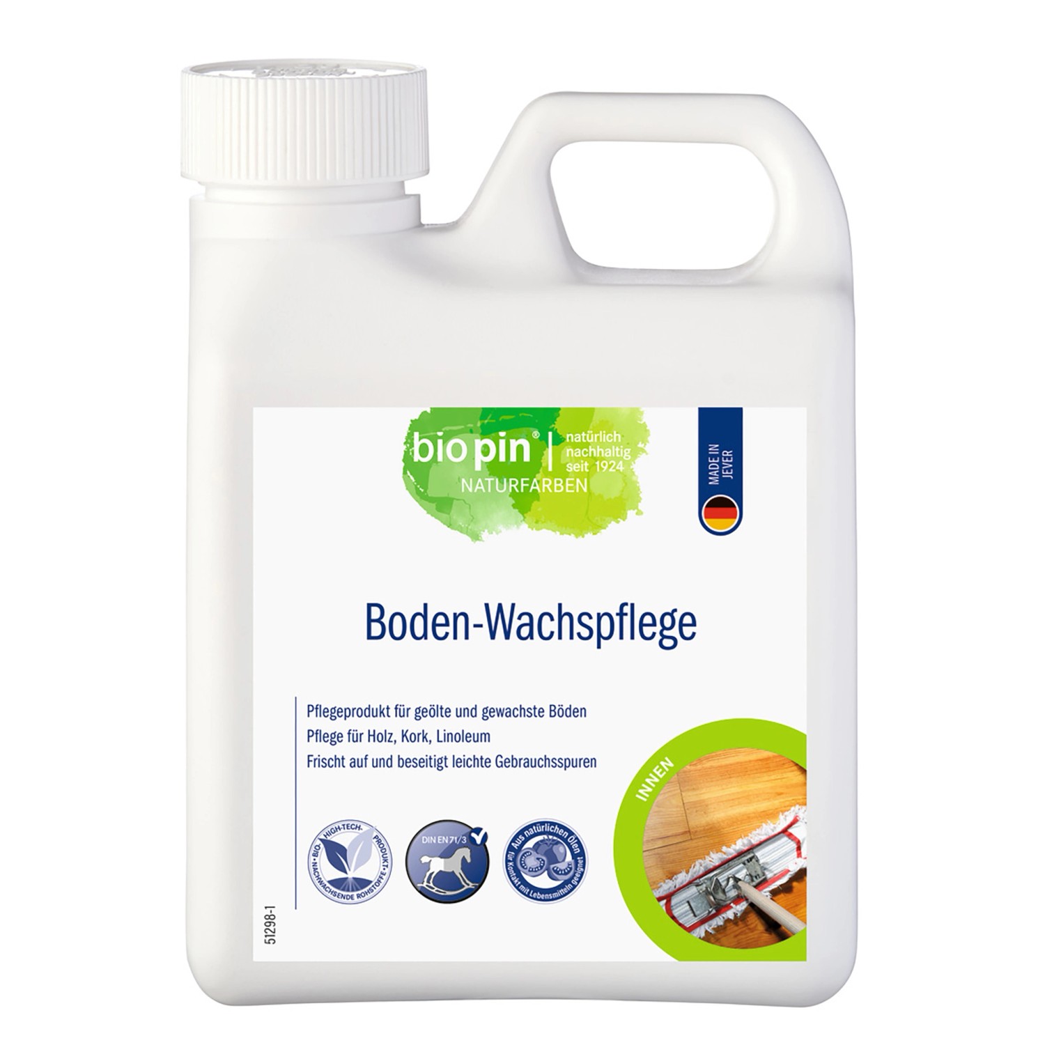 Biopin Boden-Wachspflege 1 l