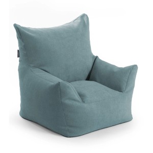 mokebo Kindersessel 'Der Pausenheld' in Petrol: Bequemer Kindersitzsack für Spiel- und Kuschelecke.