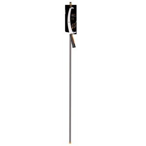 Fiskars Wertastungssäge mit Teleskopstiel, orange-schwarz, für Baumschnitt in großer Höhe.