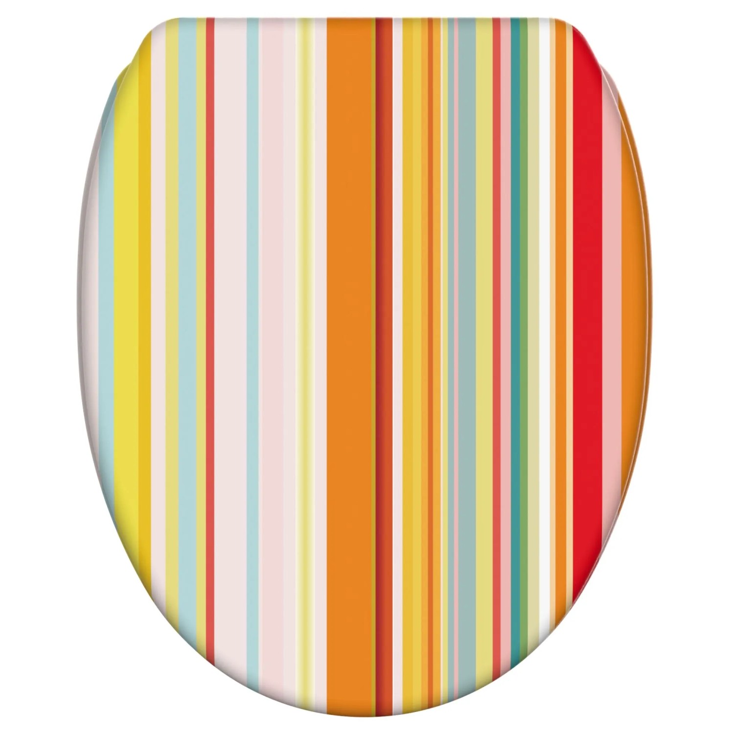 SANILO WC Sitz mit Absenkautomatik Top Fix Starstripes