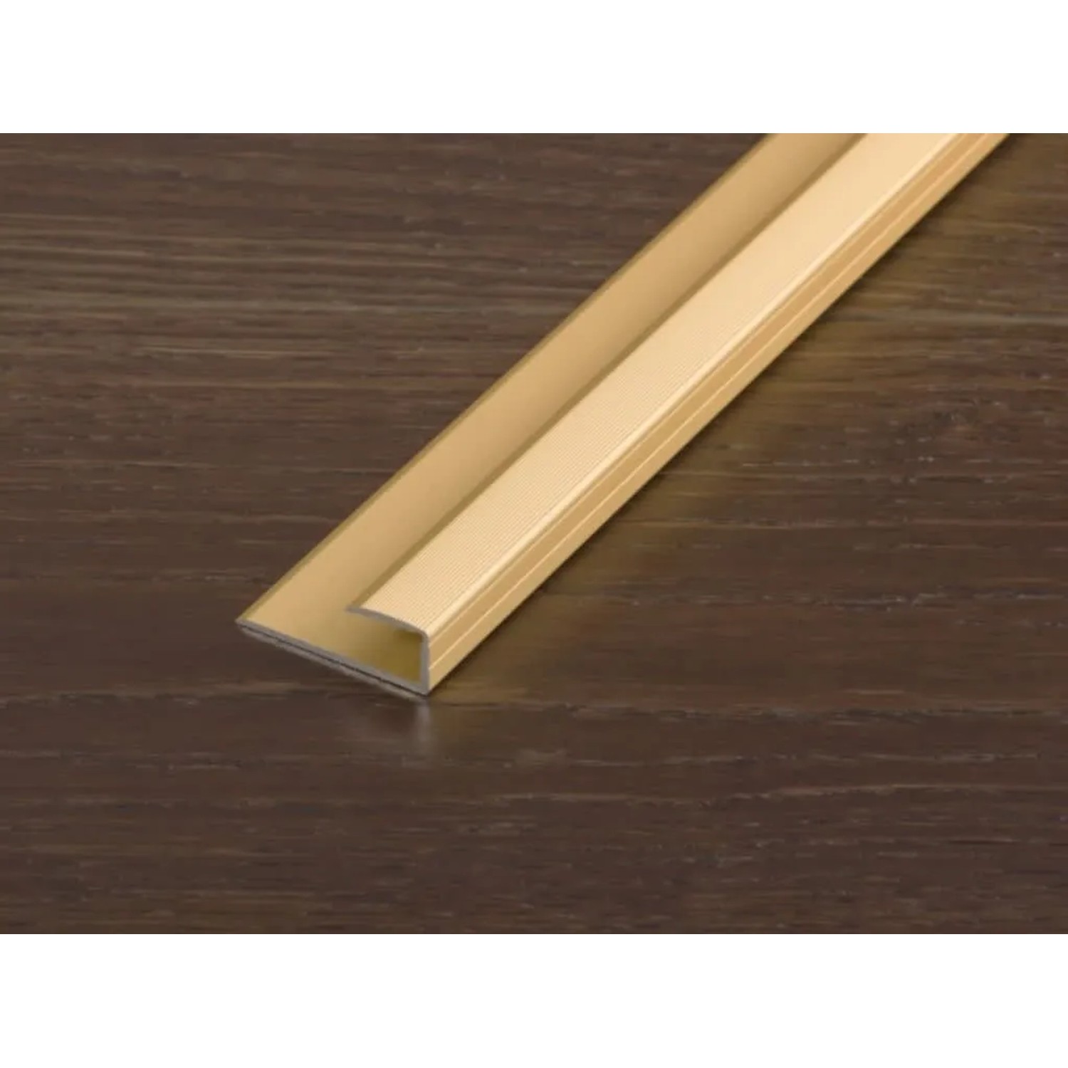 Proline Abschlussprofil Proface Einfassprofil Aluminium Eloxiert Gold