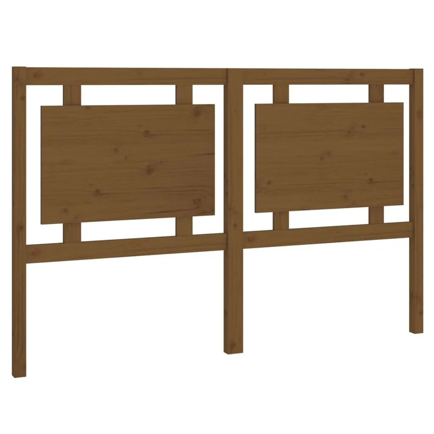 vidaXL Kopfteil Honigbraun 155,5x4x100 cm Massivholz Kiefer 817948