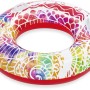 Bestway Schwimmring Summer Swirl, Ø 80 cm, mit Mandala-Design und Haltegriffen.