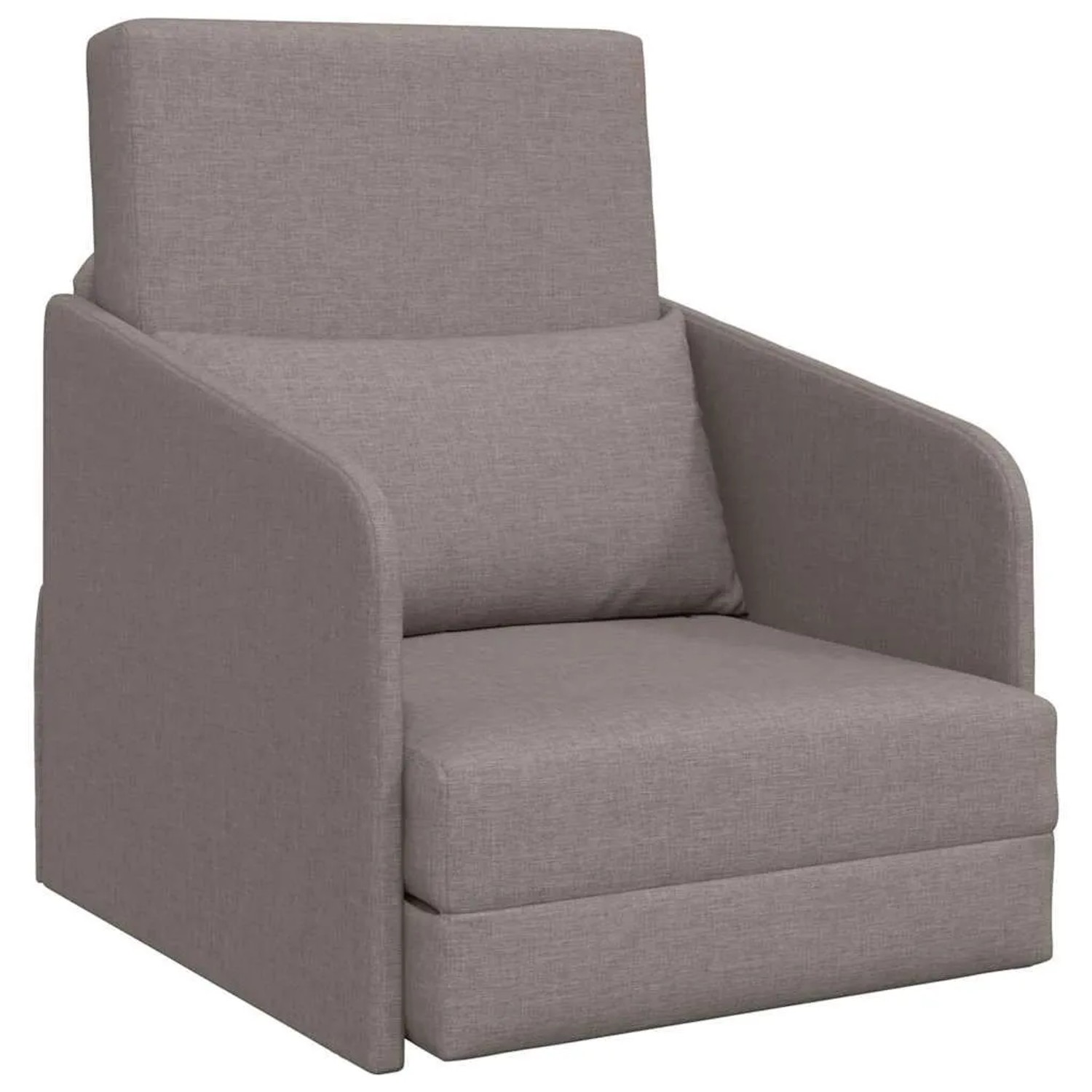 vidaXL Schlafsofa Taupe 65 x 80 x 83 cm Stoff 4106642 günstig online kaufen
