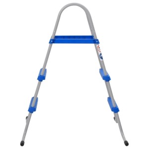 vidaXL Pool-Leiter für Aufstellpools 84 cm Stahl und Kunststoff 4010325