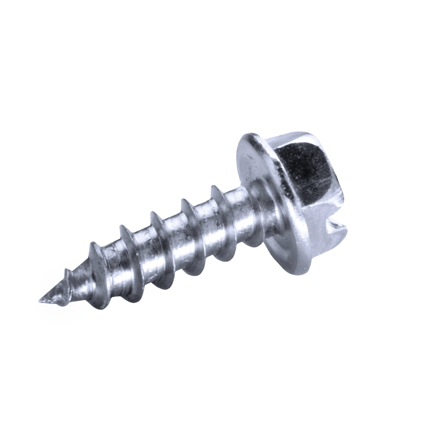 GOEBEL 1000 Sechskant Blechschrauben 4,2 x 9,5 mm Stahl Verzinkt Längsschlitz Werksnorm Schrauben Blechschraube