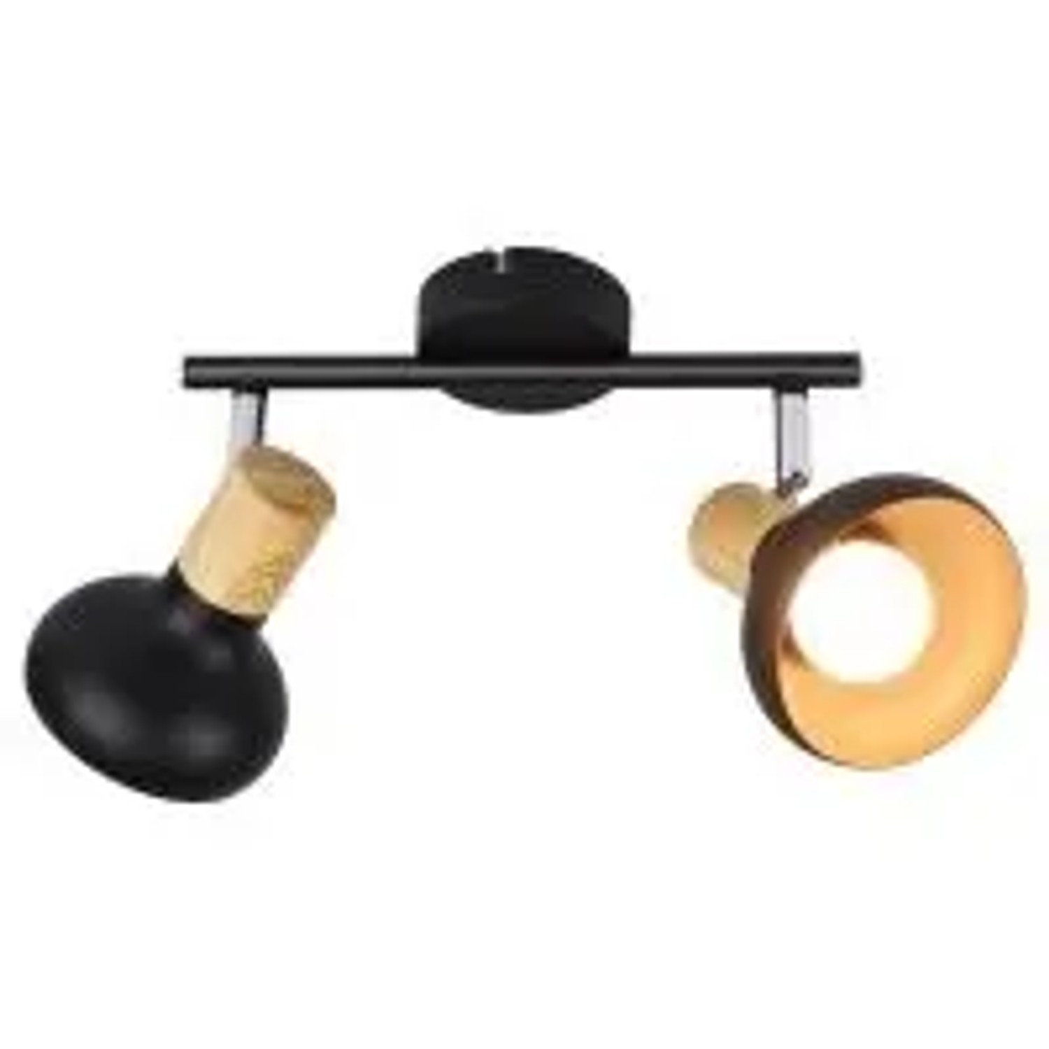 NETTLIFE Deckenstrahler aus Metal L26Schwarz
