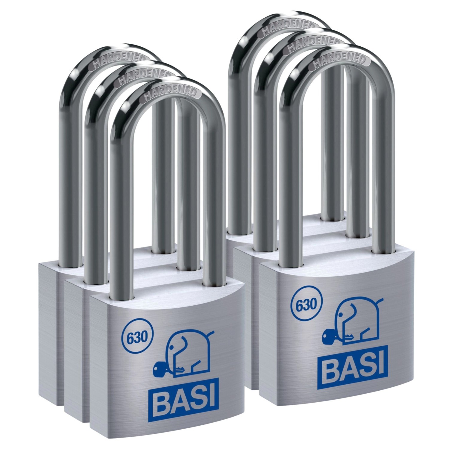 Basi - Vorhangschloss - SET - 6x VHS 630H - 40 mm ...