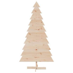 vidaXL Weihnachtsbaum Holz zum Schmücken 180 cm Massivholz Kiefer 858195