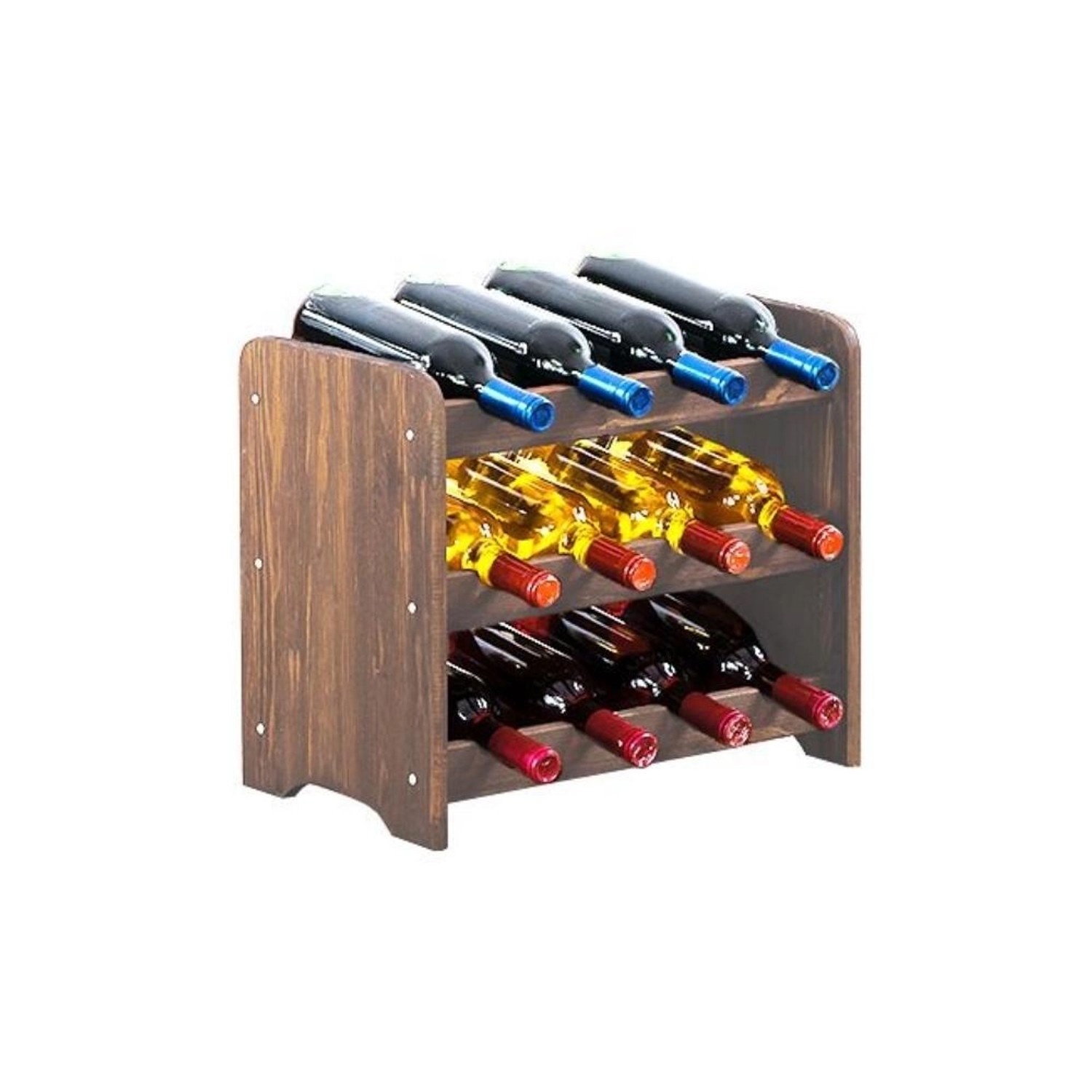 PROREGAL Weinregal Pinotwine C HxBxT 36 x 44 x 26,5 cm 12 Flaschen Massives günstig online kaufen