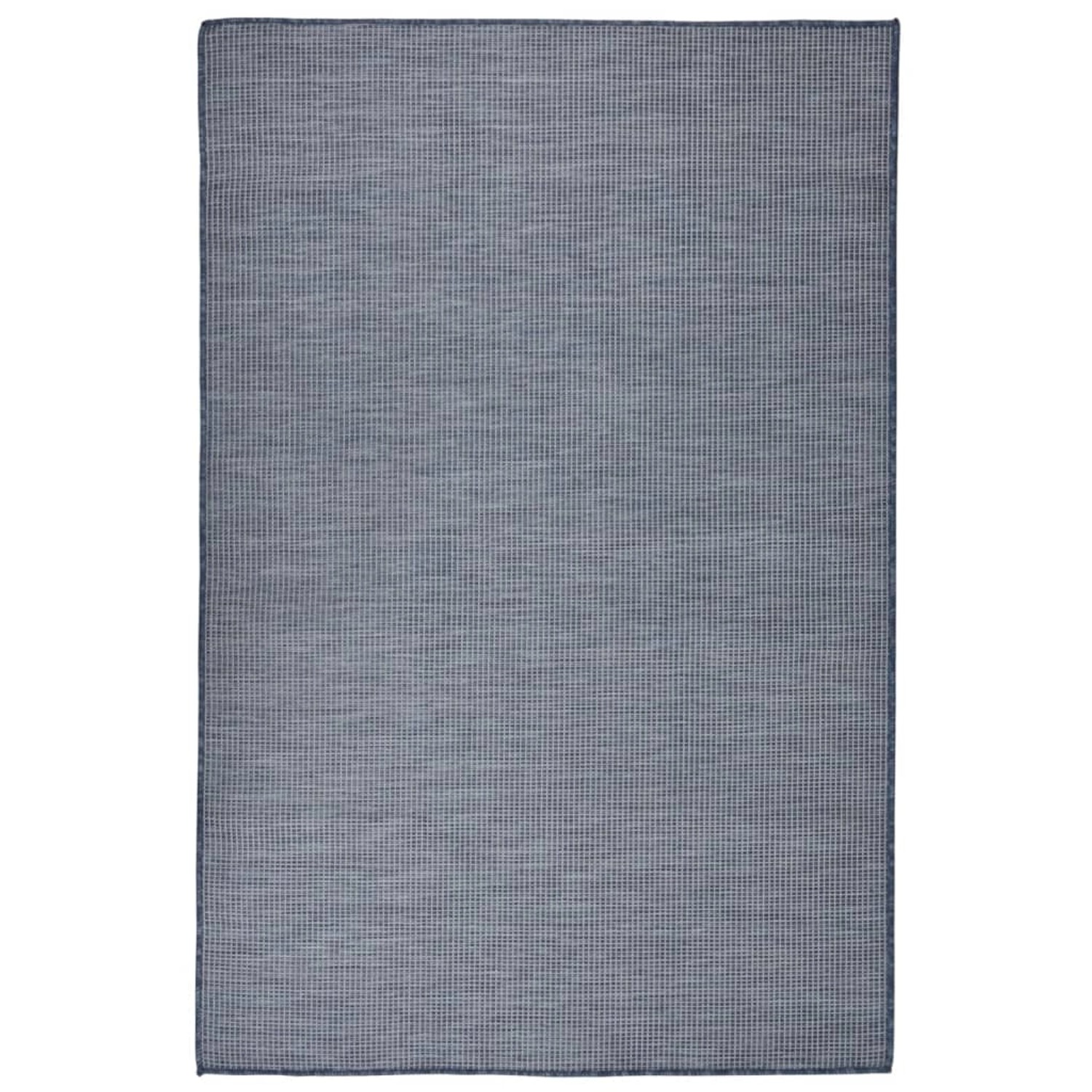 vidaXL Outdoorteppich Flachgewebe 120x170 Cm Blau 1123965 günstig online kaufen
