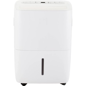 Weißer Luftentfeuchter 30 l für Räume bis 30 m², Klimagerät mit Touch-Steuerung und Timer.