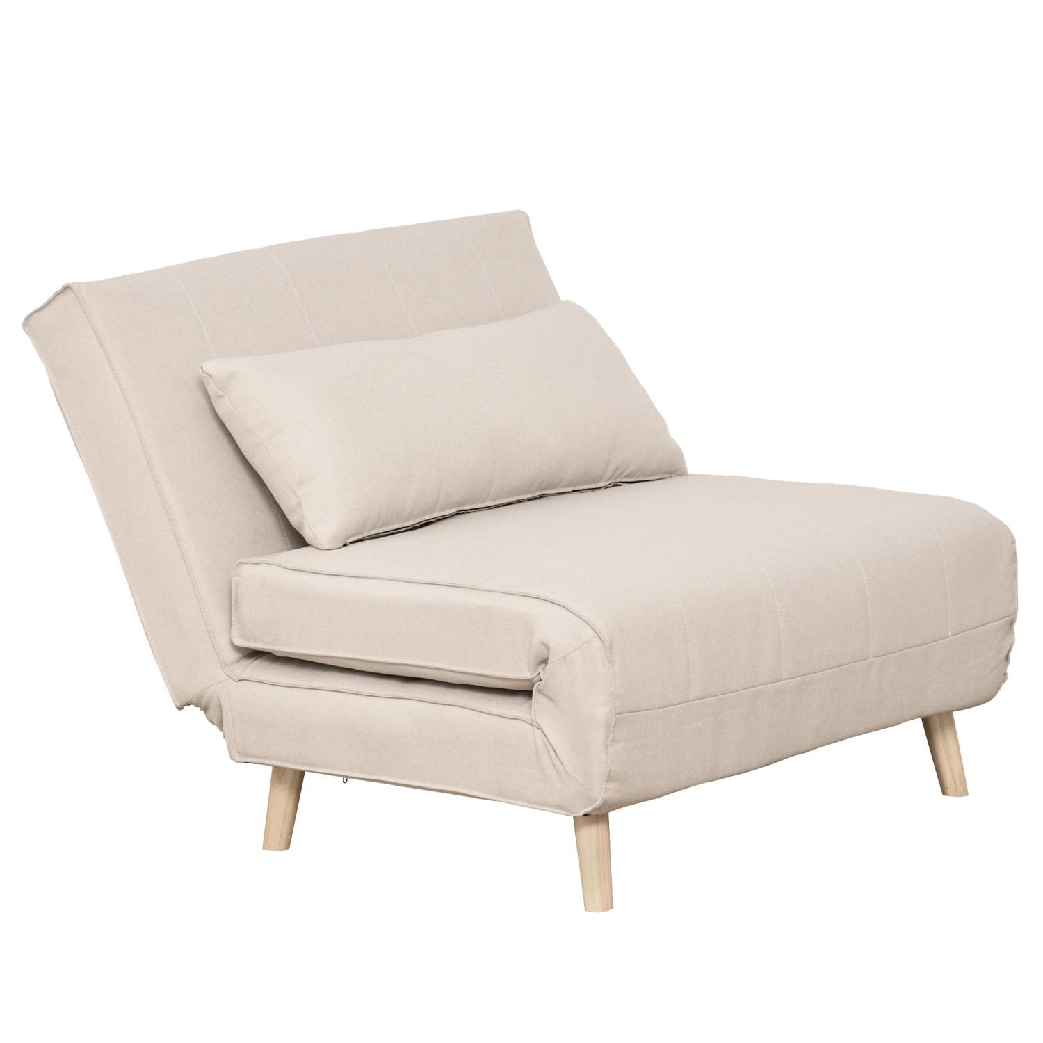 HOMCOM Einzelsofa Verstellbar Rückenlehne Liege 94 x 78 x80cm günstig online kaufen